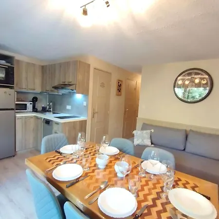 T3 Pour 6 A Avec Terrasse, Parking Et Casier A Skis - Fr-1-457-346 *