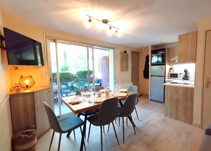 T3 Pour 6 A Avec Terrasse, Parking Et Casier A Skis - Fr-1-457-346 Apartment Vignec